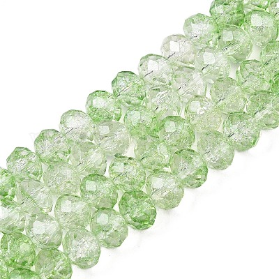 Chapelets de perles en verre transparente  &nbsp;GLAA-T023-8mm-A02-1
