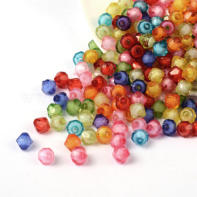 Perles en acrylique transparente&nbsp;TACR-S085-8mm-M-1