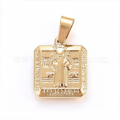 Pendentifs en acier inoxydable 304&nbsp;STAS-H458-04G-1