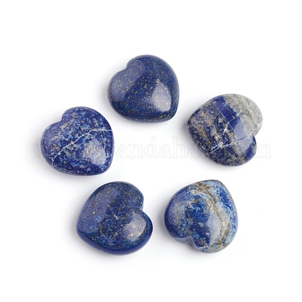 Natural Lapis Lazuli Heart Love Stone G-I274-45-1