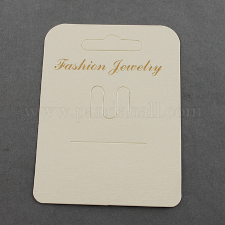 Cardboard Brooch Display Cards ODIS-S012-02-1