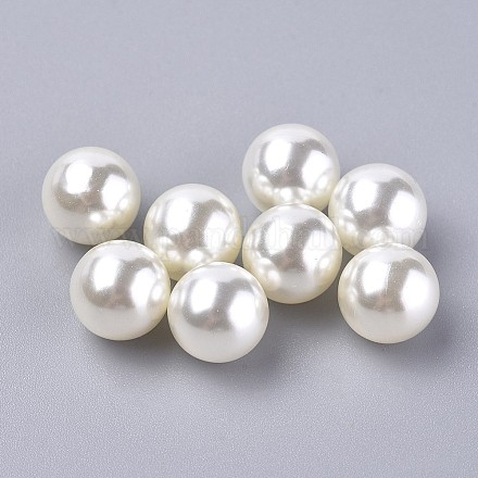 Resin Imitation Pearl Beads RESI-WH0008-36A-01-1