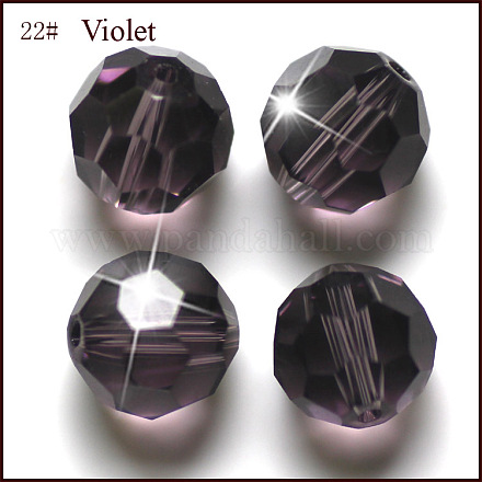 Perles d'imitation cristal autrichien SWAR-F021-10mm-204-1