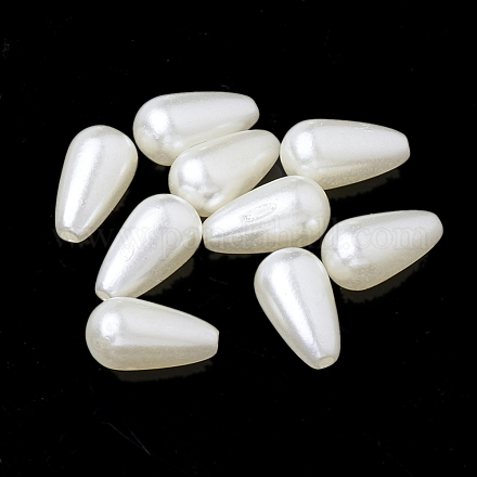ABS-Kunststoff-Nachahmung Perlen OACR-R070-10x20-01-1