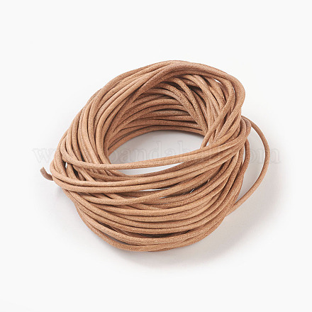 Cowhide Leather Cord WL-F009-A01-2mm-1