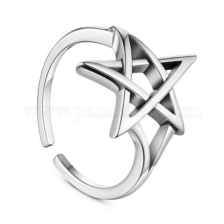 Anello da dito in argento sterling regolabile 925 shegrace JR615A-1