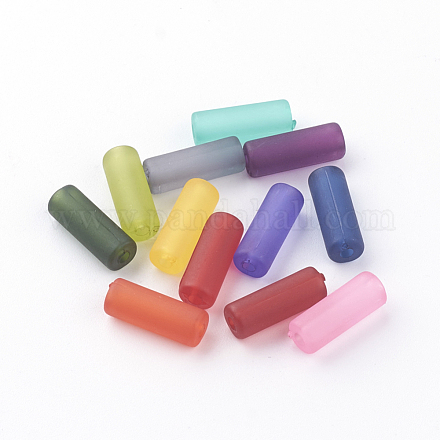 Transparent Acrylic Beads FACR-S055-M-1