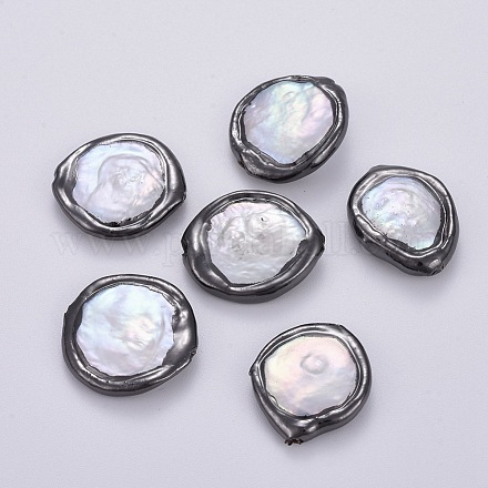 Natural Cultured Freshwater Pearl Beads PEAR-E014-09-1