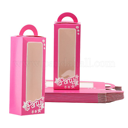 20 Stück schöne Geschenk-Aufbewahrungsboxen aus Papier für Mädchen CON-WH0093-06-1