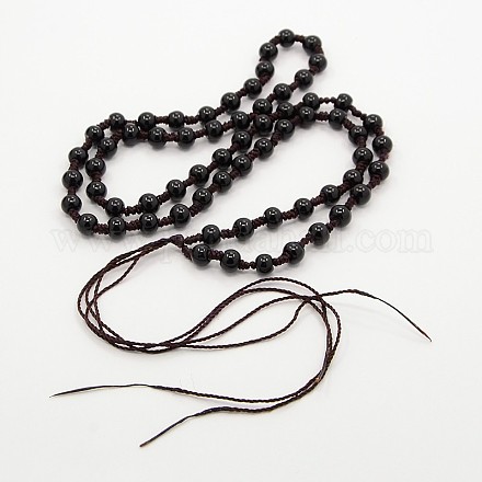 Nylon Cord Necklace Makings NJEW-P001-02A-1