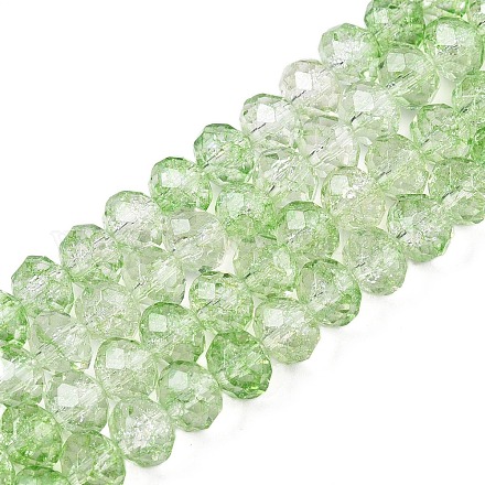 Chapelets de perles en verre transparente GLAA-T023-8mm-A02-1