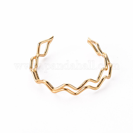 Brass Cuff Rings RJEW-Q765-030-NF-1
