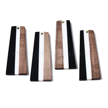 Colgantes de resina y madera de nogal X-RESI-S389-073A-A01-1