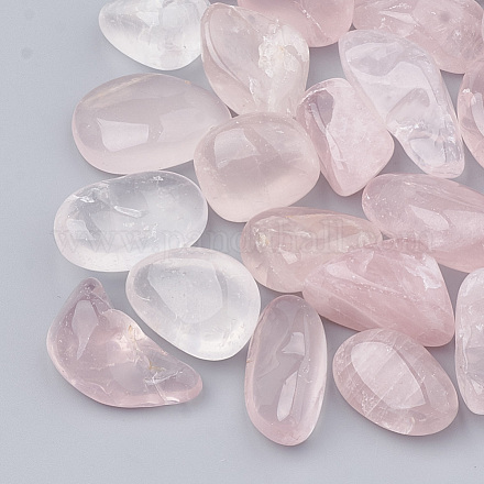 Perle naturali di quarzo rosa madagascar G-S245-107-1