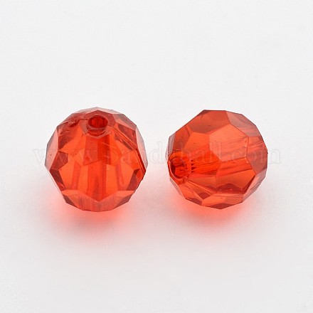 Perles en acrylique transparente PL505Y-1-1