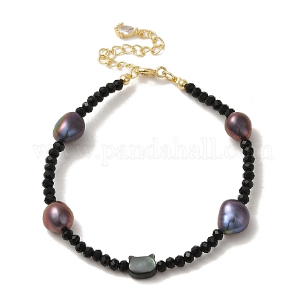 Bracelets de perles naturelles BJEW-C051-23G-1