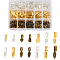 Alloy Glue-on Flat Pad Bails for Pendant Making, Mixed Shapes, Mixed Color, 140x108x30mm
