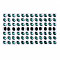 Translucent K9 Glass Cabochons, Flat Back, Oval, Green, 8x6x3.5mm, about 84pcs/bag