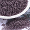 MIYUKI Round Rocailles Beads, Japanese Seed Beads, 11/0, (RR142F) Matte Transparent Smoky Amethyst, 2x1.3mm, Hole: 0.8mm, about 1111pcs/10g