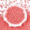 Opaque Acrylic Beads, Peanut, Salmon, 6.5x4x3mm, Hole: 1.5mm, about 199pcs/10g