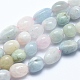 Chapelets de perles en morganite naturelle G-E483-54A-1
