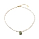 Collar de abalorios de perlas NJEW-JN03548-02-1