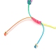 Adjustable Nylon Thread Braided Bead Bracelets BJEW-JB05594-04-3