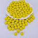 Round Silicone Focal Beads SI-JX0046A-134-1