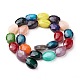 Chapelets de perles de lustre en verre plaqué X-EGLA-E037-PL08-2