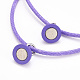 Bracelet magnétique réglable pour les couples BJEW-JB06190-03-4