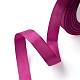 バレンタインデーギフトボックスパッケージ片面サテンリボン  ポリエステルリボン  赤ミディアム紫  1-1/2インチ（37mm） RC37MMY-027-3