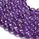 Natürlichen Amethyst Perlen Stränge&nbsp;G-H329-D01-8mm-B-4