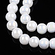 Electroplate Opaque Glass Beads Strands GLAA-T032-P4mm-AB02-2