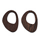 Pendenti in legno wengè naturale WOOD-T023-55B-01-2