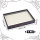 Деревянные коробки для вручения бейджей CON-WH0094-40-2