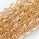 Imitation Austrian Crystal 5301 Bicone Beads X-GLAA-S026-14-1