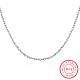 925 Sterling Silver Chain Necklaces NJEW-BB19826-2-1