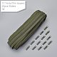 BENECREAT 11 Yard/10m Nylon Zippers #3 Sewing Zippers Nylon Coil Zippers with 20PCS Alloy Zipper Puller for Tailor Sewing Crafts FIND-WH0056-21A-03-6