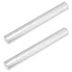 UNICRAFTALE 2pcs 20mm Smooth Professional Rolling Pin Clay Tools Stainless Steel Non-Stick Rolling Pin Clay Roller Stamping Tool Roller for Making Clay Pottery DIY-UN0003-73-1