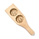 Stampo per mooncake con pressa in legno di faggio WOOD-K010-07A-1