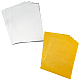 Супернаходки 100 лист 2 цвета бумага для горячего тиснения фольгой 11.42x8.15-дюймовая теплопередающая фольга бумага элегантность лазерный принтер крафт-бумага для изготовления карт блестящие поделки скрапбукинг бумажные поделки DIY-FH0004-96-1