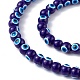 Perlas de vidrio pintadas para hornear DGLA-C001-02J-3