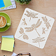 Plastic Reusable Drawing Painting Stencils Templates DIY-WH0172-231-1-3
