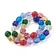 Chapelets de perles vernissées manuelles LAMP-P051-A01-2