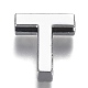 Alloy Letter Slide Charms RB-F034-01T-P-RS-2