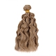 プラスチック製の長い巻き毛の人形のかつらの髪  DIYの女の子のためのbjdメイキングアクセサリー  バリーウッド  1000x150mm PW-WG37767-19-1