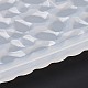 Moldes de silicona con base de exhibición de patrón de diamante diy DIY-K058-10-6