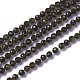 Natural Golden Sheen Obsidian Beads Strands G-F596-17-2mm-1