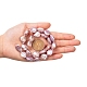 Hebras de perlas keshi de perlas barrocas naturales PEAR-S012-23A-3