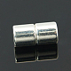 Porcelain Magnetic Clasps PORC-D015-12x6mm-P-1